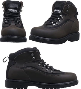 Deer Stags Thinsulate Brown Hiking Snow Gorp Boots Shoes Boys Kids Size 2.5 New - Picture 1 of 7