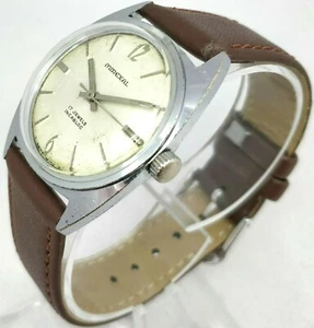 Mirexal Swiss Made Mechanical FHF 96 cir 1965 Lebrocanthure Vintage Watch - Picture 1 of 7