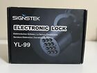 Signstek YL-99 Silver Keyless Digital Electronic Entry Security Door Lock *Read*