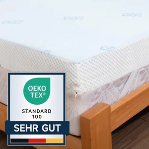 Topper, Gel Matratzen Topper H3/H4 aus 7,5 cm Höhe Memory Foam Gewebe - Bild 1 von 9