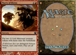 Magic the Gathering -MTG- Flurry of Horns Foil - Picture 1 of 1