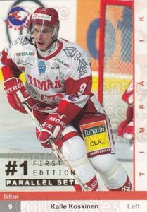 2002-03 Swedish Elitset First Edition Parallel #263 Kalle Koskinen