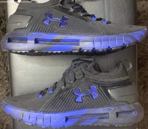 Under Armour UA HOVR Phantom Black Blue 3022679-003 Men's Size 9 - Picture 1 of 3