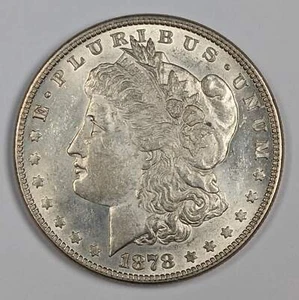1878 8TF Morgan Silver Dollar - Picture 1 of 3