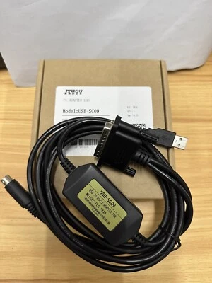 Mitsubishi FX1N/FX2N/FX1S/FX3U series PLC programming cable USB-SC09 - Image 1 of 4