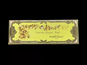 Vintage Roger & Gallet Savon Rose Soap Made In France - Picture 1 of 5
