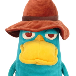 Phineas and Ferb Perry The Platypus Plush Agent P 16" Stuffed Disney Parks  - Picture 1 of 12