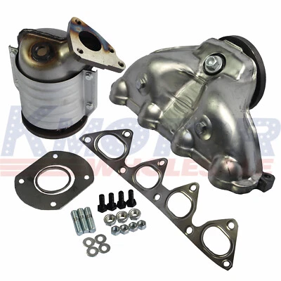 Colector de escape para Honda Civic 1996-2000 con convertidor catalítico integrado Foto 1 de 4