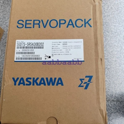 1PCS NEW Yaskawa SGD7S-5R5A30B202 Servo Drive #GW - Image 1 of 4