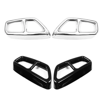 Car Exhaust Pipe Tail Cover Trim For G30 G31 528li Mufflers Cover Exterior Trim - Image 1 of 4