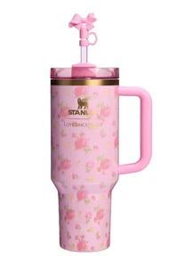EDIZIONE LIMITATA Stanley x Love Shack Fancy Ibiza Sunset 40 oz Quencher floreale NUOVO - Foto 1 di 4