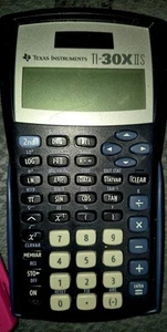 Texas Instruments TI-30X IIS Fundamental Scientific. 2-line Display Calculator - Picture 1 of 1