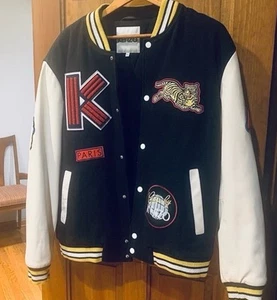 Men's XXL KENZO Dragon Embroidered Varsity Jacket - Picture 1 of 12