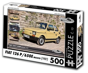 Puzzle Nr. 15 - FIAT 126 P/650E maluch (1987) 500 Teile - Bild 1 von 2