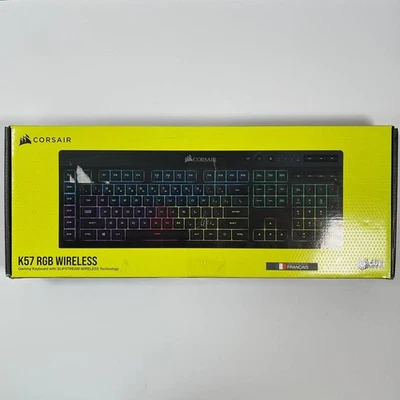 Corsair K57 RGB Wireless Gaming Keyboard Dynamic Backlit RGB LED, Quiet and Resp - Image 1 of 4