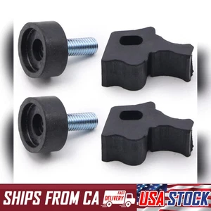 For Toyota Pickup Hilux RN20 RN25 1972-1978 Adjustable Rubber Bumper Hood Set - Picture 1 of 7