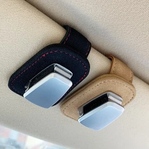 Metal Glasses Holder Portable Auto Sunglasses Bracket Universal - Photo 1/10