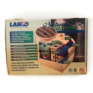 Lasko Natural Cascade Model 1100 Pump Humidifier Evaporative 1000 Sq Ft - NEW! - Picture 1 of 6