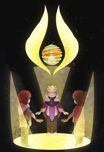 DELTARUNE Angel & SOULs Poster – 13x19 Art Print - Picture 1 of 1