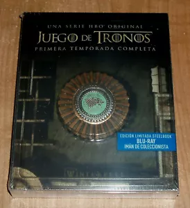 Juego De Thrones (Game of Thrones) 1ª Season Steelbook Iman 5 Blu-Ray New - Picture 1 of 6