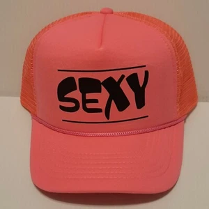 SEXY MESH TRUCKER CAP SNAP BACK (PICK COLOR) SAYING - Picture 1 of 43