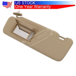 Left Driver Side Sun Visor 74320-0E074-A0 For Toyota Highlander 14-19 3.5L New - Picture 1 of 11