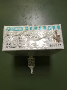 Siemens DIAZED-DII-Sicherungseinsatz 5SB221 4A braun (#SIE01) - Bild 1 von 1