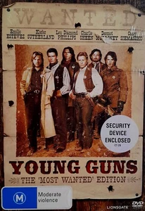 YOUNG GUNS THE MOST WANTED EDITION – DVD BOX SET BRAND NEW+SEALED + FREE POST - Picture 1 of 3