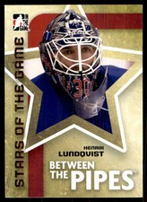 2006-07 In The Game Between Pipes Henrik Lundqvist New York Rangers #63