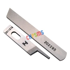 1SET Lower Knife&Upper Knife fit for Juki MO-6800 series AND PEGASUS OVERLOCK - Picture 1 of 2