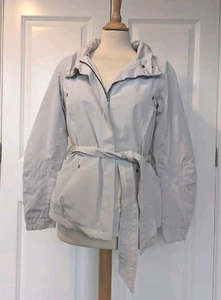 ZARA STONE BELTED LIGHTWEIGHT CHIC SHORT JACKET SIZE XS EXCELLENT CONDITION - Picture 1 of 7