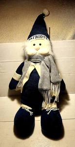 New England Patriots 26” Plush Stuffed Toy Santa Claus Figure w/ Polyester Fiber - Picture 1 of 8