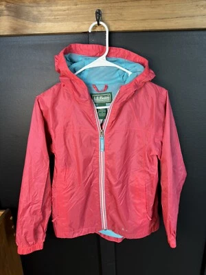 Impermeable ll Bean Kids Rosa Talla 10 Foto 1 de 4