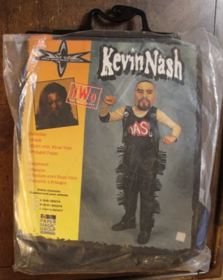 Disfraz de Halloween para niño Kevin Nash vintage 1999 WCW talla grande 12-14 Foto 1 de 4