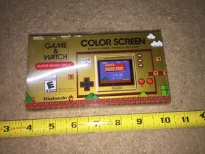 Nintendo Game & Watch Super Mario Bros 35th Anniversary Handheld New In Hand - Picture 1 of 2