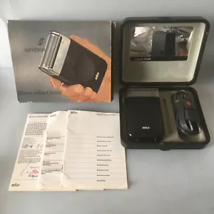 1970er BRAUN Sixtant 6006 von Richard Fischer Elektrorasierer Rasierer Westdeutschland - Bild 1 von 24