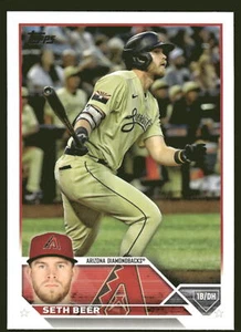 2023 Topps Arizona Diamondbacks #ARI-2 Seth Beer - Picture 1 of 2