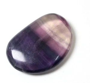Two Sided Fluorite Thick Freeform Freeform Cabochon.  33mm x 24mm x 8mm.  64cts - Picture 1 of 5