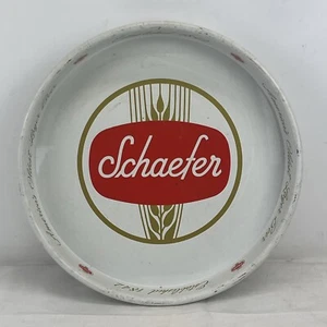 Vintage 60’s Metal Schaefer Beer Serving Tray great condition - Picture 1 of 7