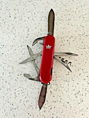  Royal 9-Tools Knife Stainless Steel Pocket Knife, Made In Japan - Image 1 of 4