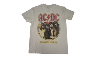 AC/DC Mens AC DC Highway To Hell Distressed Print Shirt New Large - Picture 1 of 5