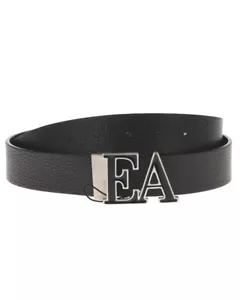 Emporio Armani Belt MADE IN ITALY Man Black Y4S282 YLQ2E 88001 Sz. U MAKE OFFER - Picture 1 of 11