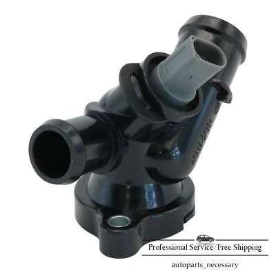 07K121133E Carcasa Termostato Se Adapta 08-14 Volkswagen Beetle Golf 17-24 Audi RS3 Foto 1 de 4