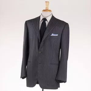 Orazio Luciano La Vera Sartoria Napoletana Wool-Cashmere Suit Slim 36R (Eu 46) - Picture 1 of 12