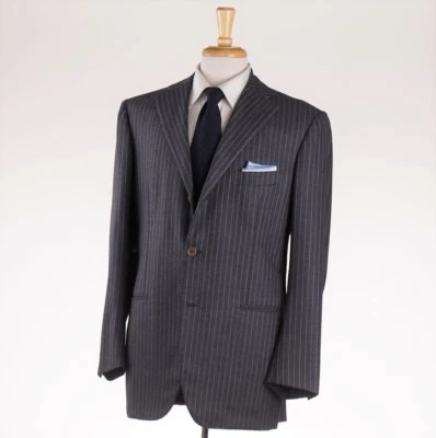 Orazio Luciano La Vera Sartoria Napoletana Wool-Cashmere Suit Slim 36R (Eu 46) - Image 1 of 4