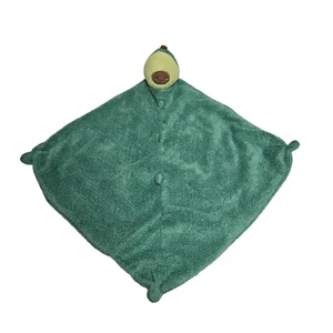 Angel Dear Aguacate Lovey Verde Manta de Seguridad para Bebé 13x13 Pulgadas Peluche Suave - Imagen 1 de 10