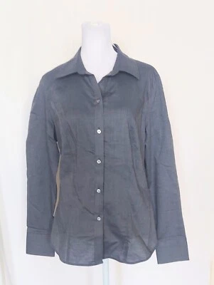 Camisa Cutter & Buck para mujer talla pequeña manga larga con botones nueva con etiquetas Foto 1 de 4