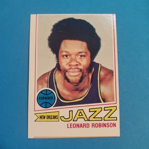 Leonard Robinson 1977-78 Topps Basketball Card #74 New Orleans Jazz