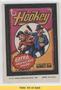 1974 Topps Wacky Packages Series 9 Hookey READ 13sn