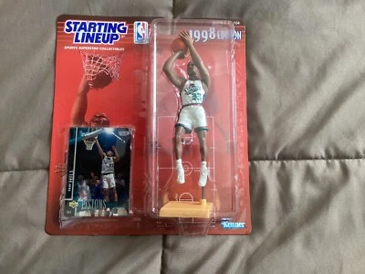 Figura de acción Kenner Detroit Pistons Grant Hill 1998 alineación inicial de la NBA Foto 1 de 2